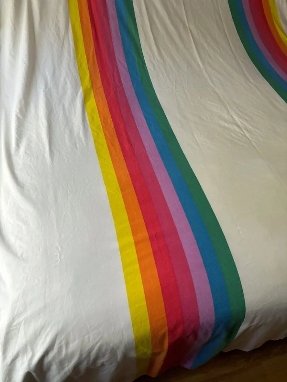Set of Two Wamsutta Tomorrow's Rainbow Twin Fitted Sheets